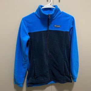 Columbia Kids' Two-Tone Blue Fleece Jacket